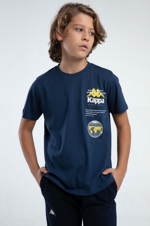 Bej Authentic Jacob Erkek Çocuk Ekru  Regular Fit Tişört - KAPPA® Türkiye