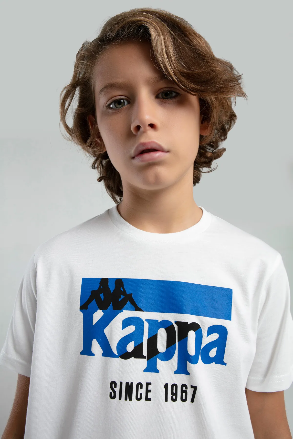 Beyaz Authentic James Erkek Çocuk Beyaz Regular Fit Tişört