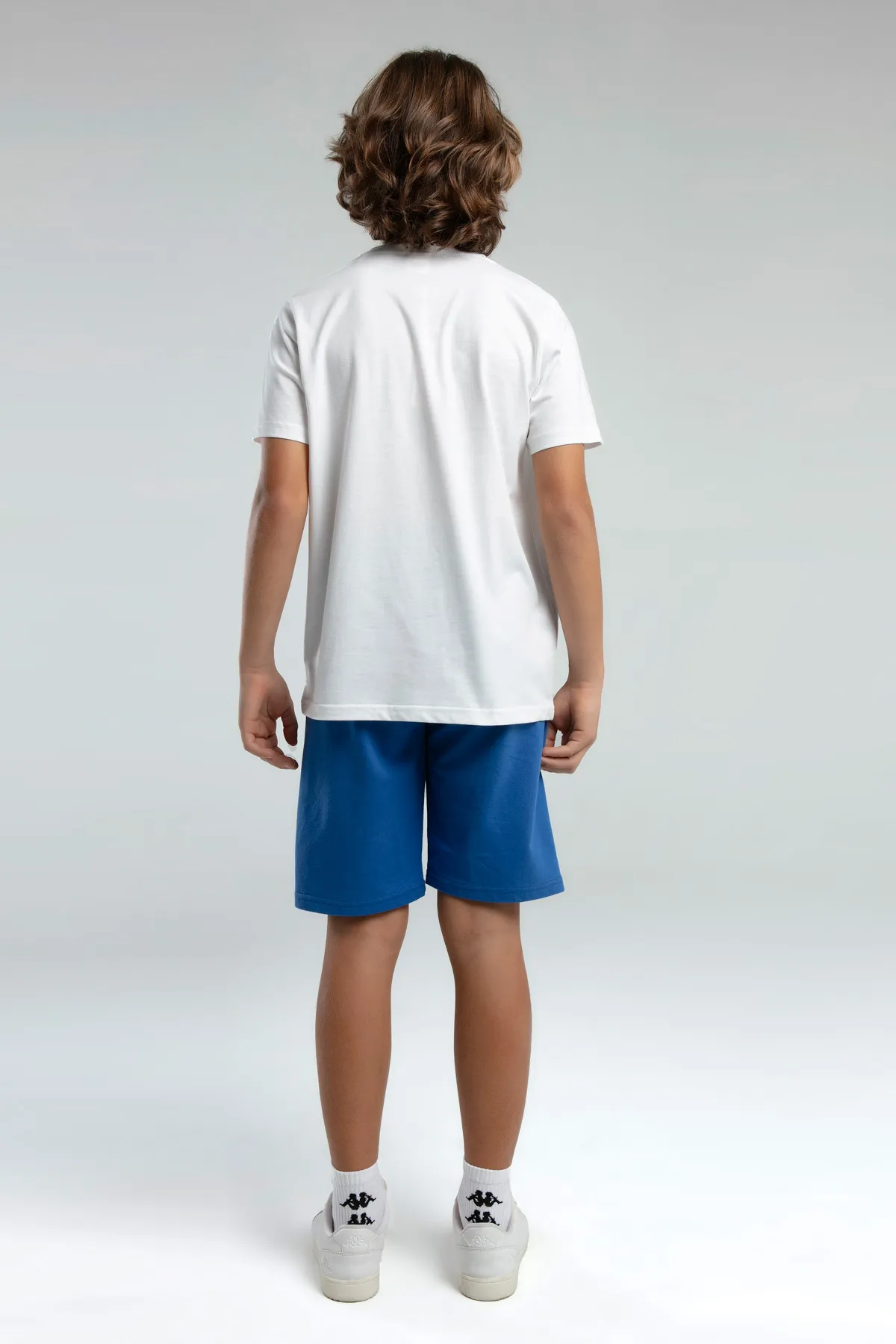 Beyaz Authentic James Erkek Çocuk Beyaz Regular Fit Tişört