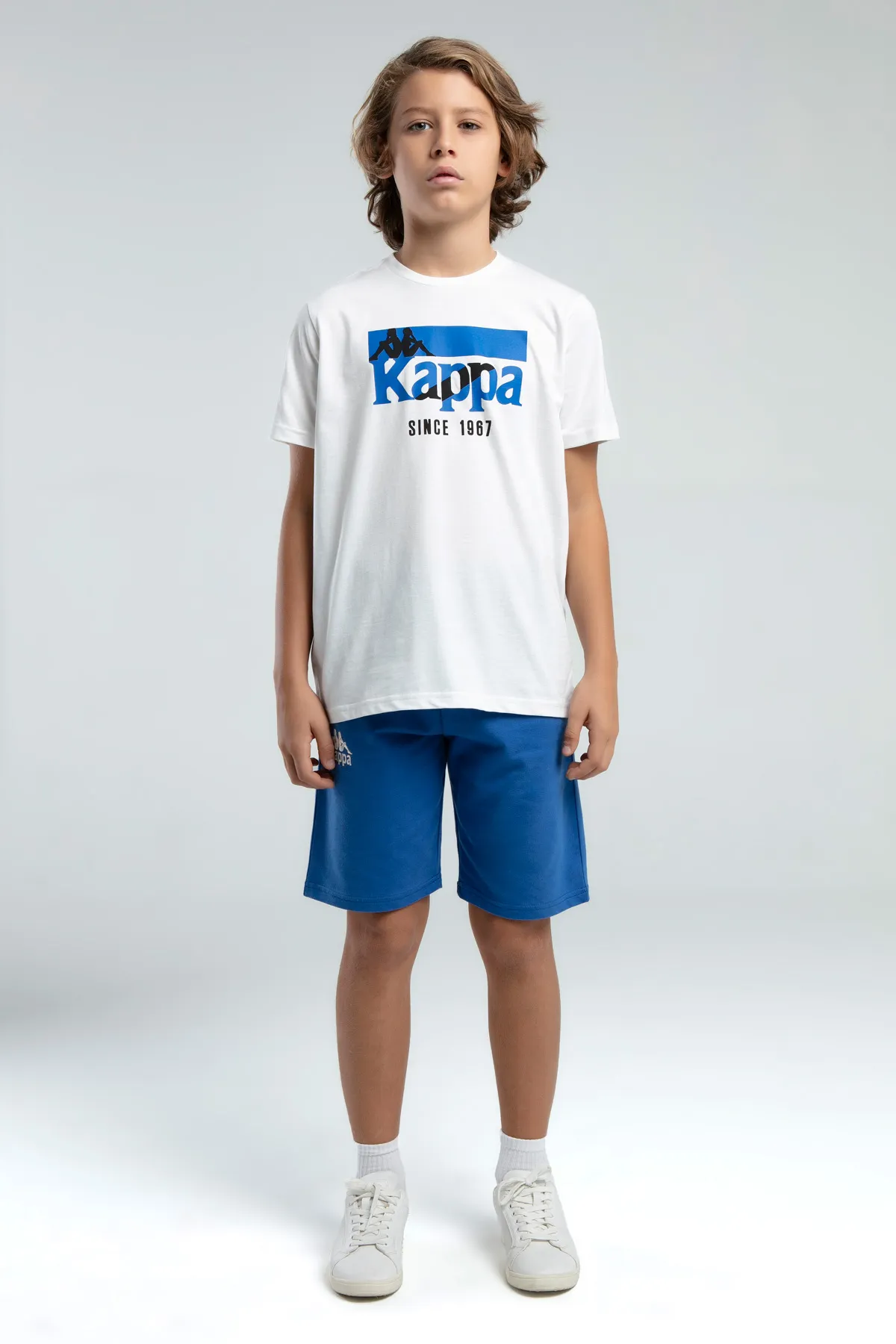 Beyaz Authentic James Erkek Çocuk Beyaz Regular Fit Tişört