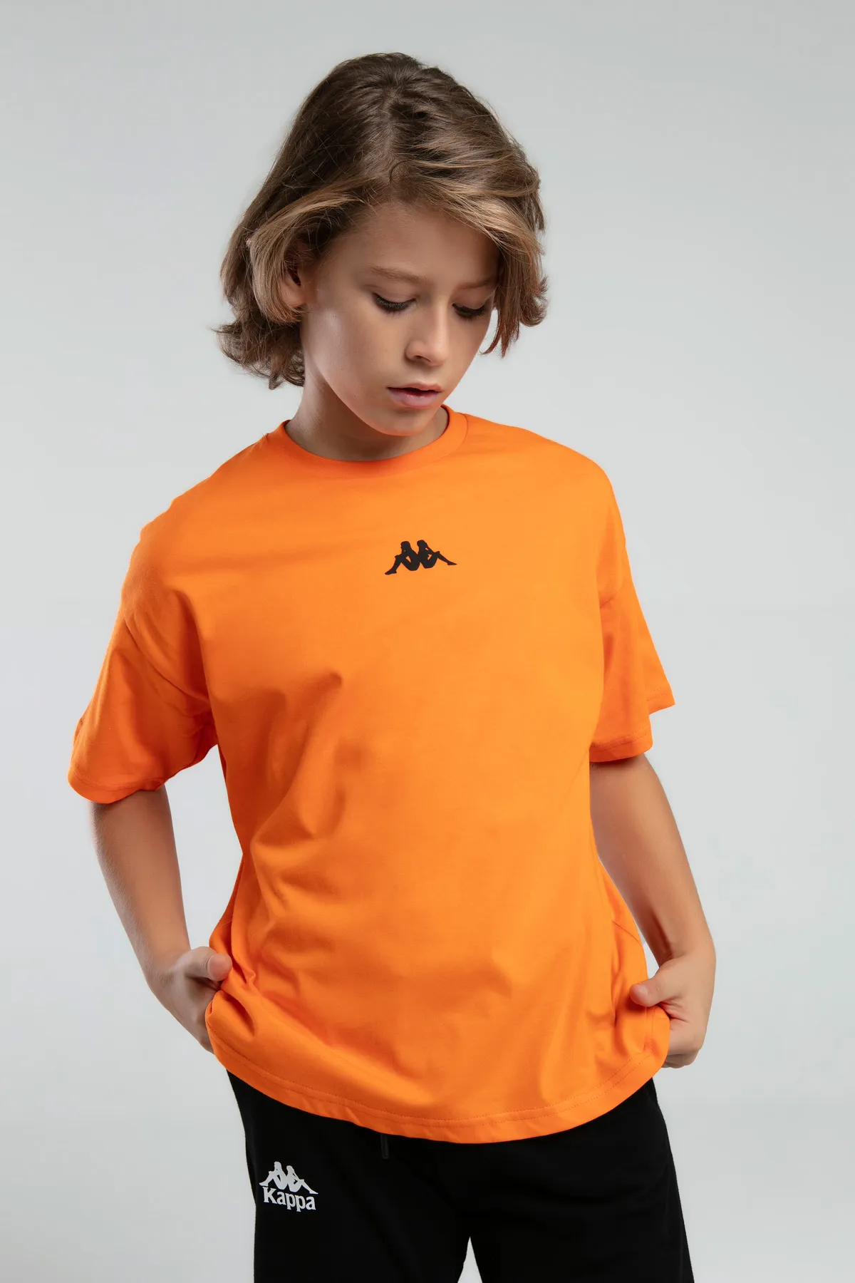 Turuncu Authentic Jarod Erkek Çocuk Koyu Turuncu Regular Fit Tişört