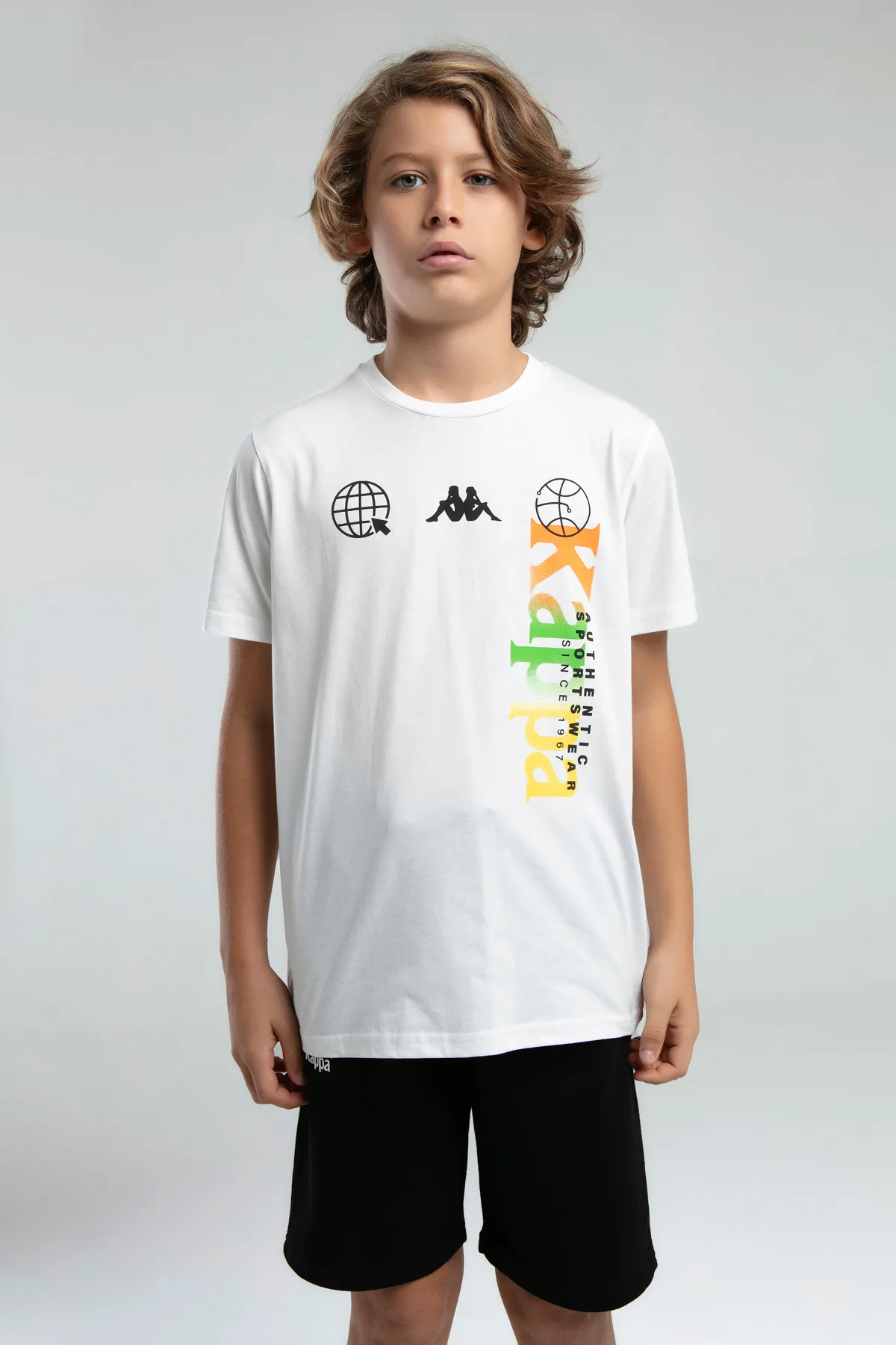 Beyaz Authentic Jason Erkek Çocuk Beyaz Regular Fit Tişört