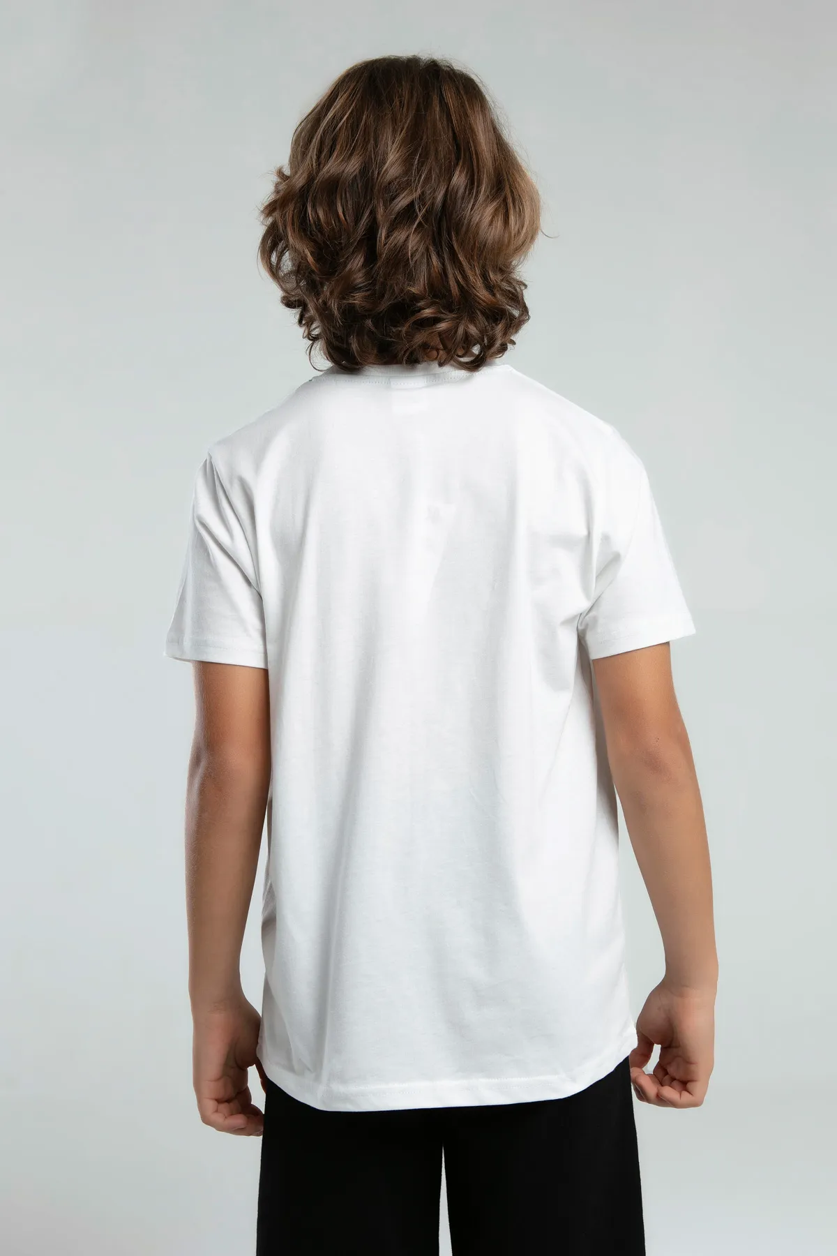 Beyaz Authentic Jason Erkek Çocuk Beyaz Regular Fit Tişört