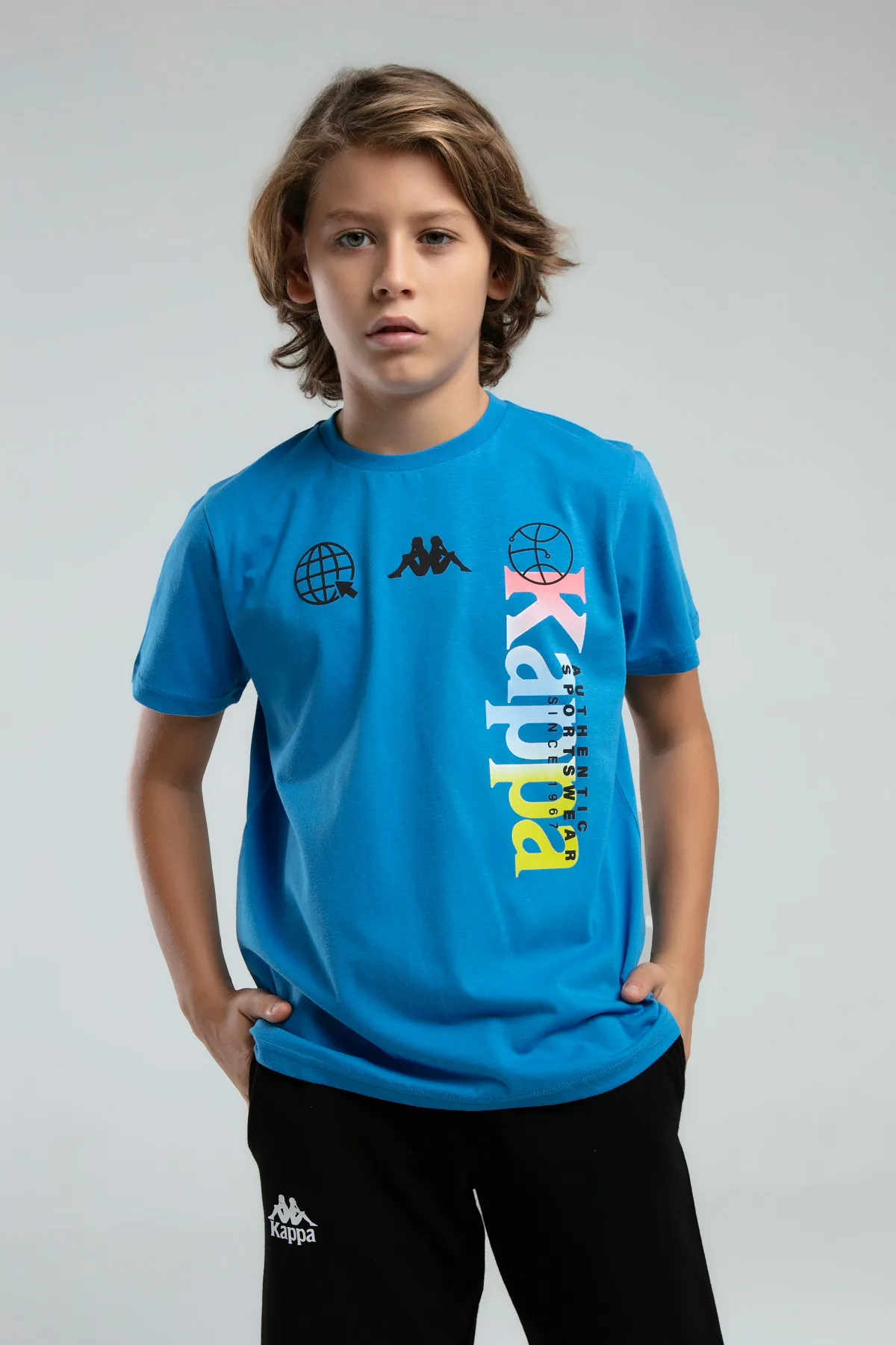 Mavi Authentic Jason Erkek Çocuk Mavi Regular Fit Tişört