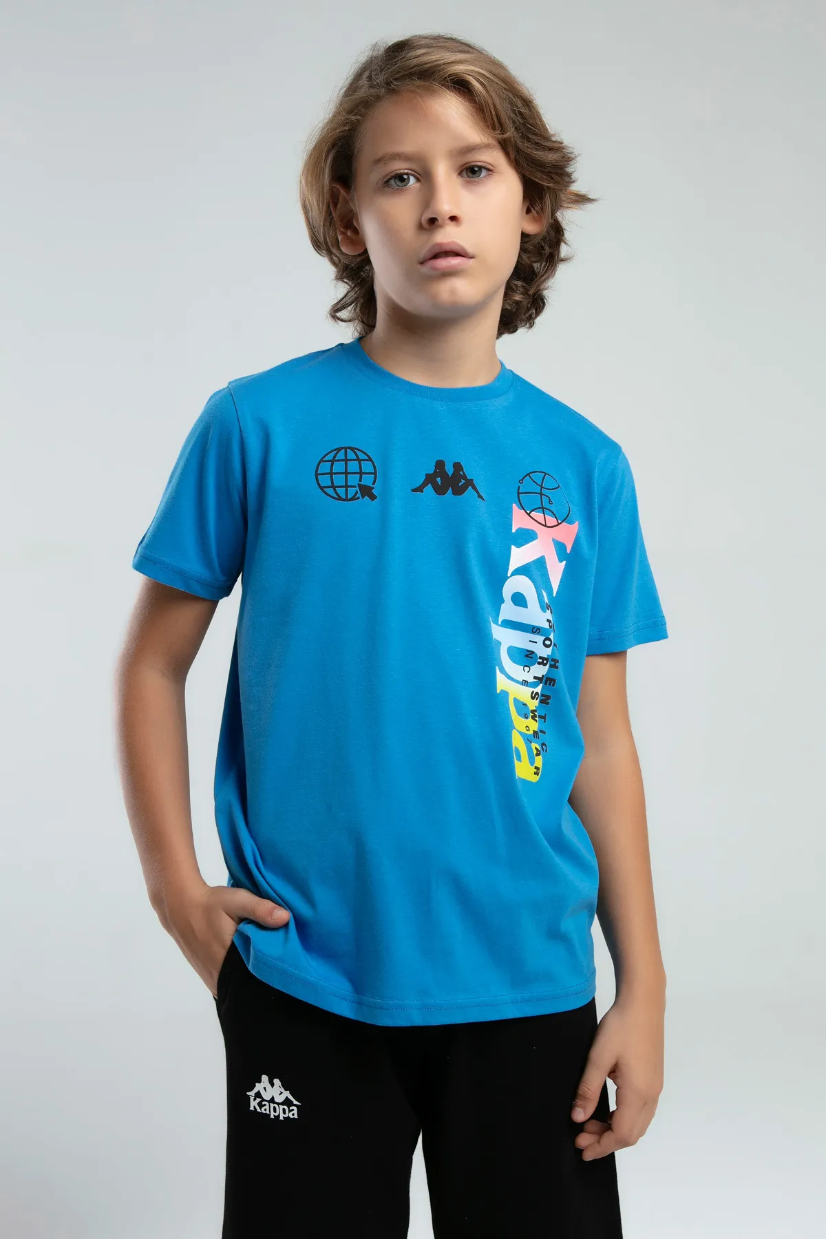 Mavi Authentic Jason Erkek Çocuk Mavi Regular Fit Tişört