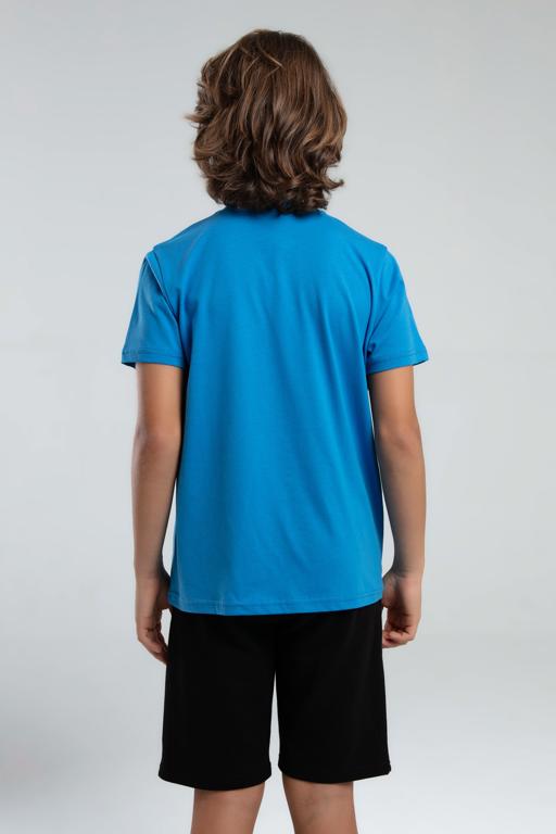 Mavi Authentic Jason Erkek Çocuk Mavi Regular Fit Tişört - KAPPA® Türkiye