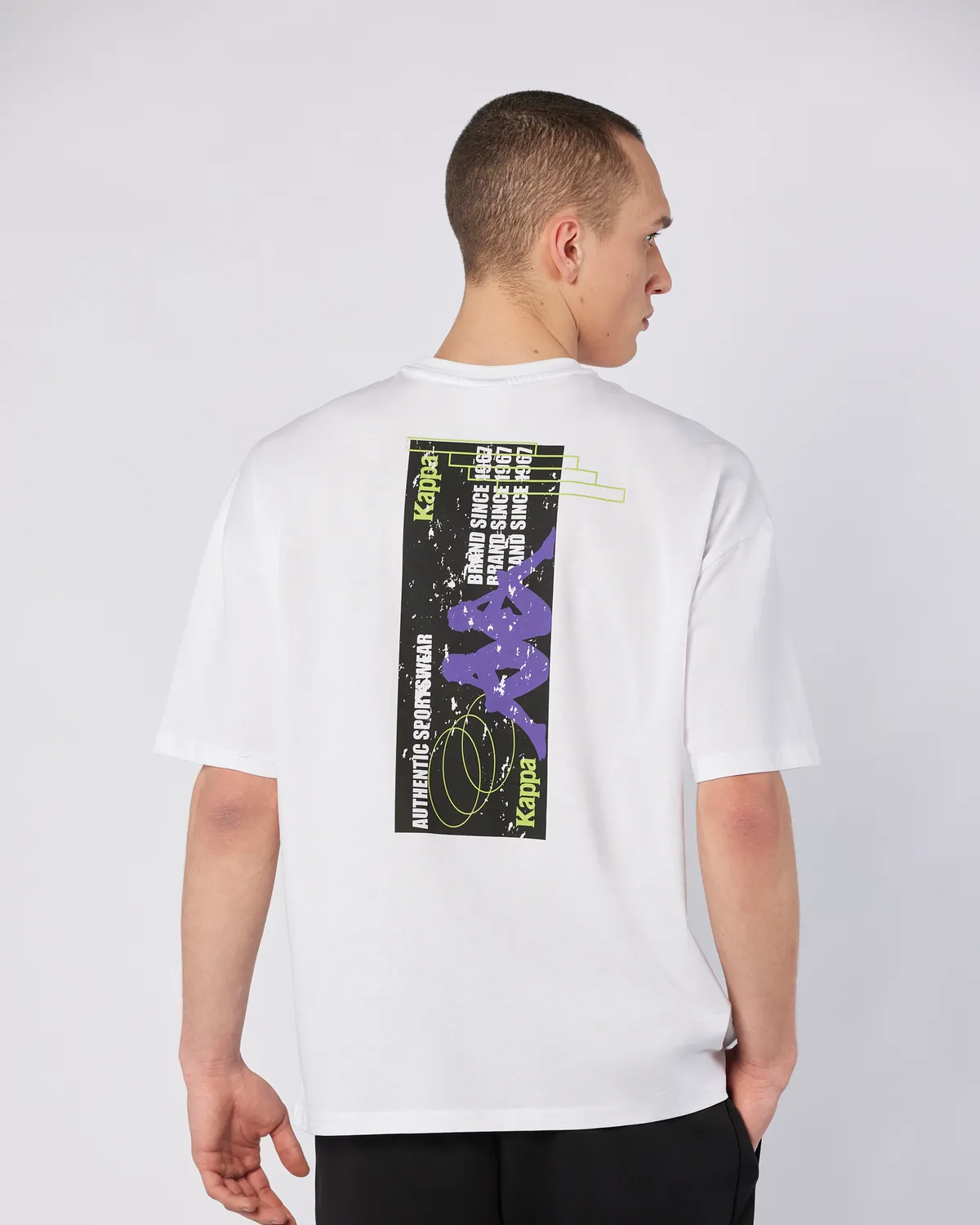 Beyaz Fortes Tee Erkek Beyaz Comfort Fit Tişört