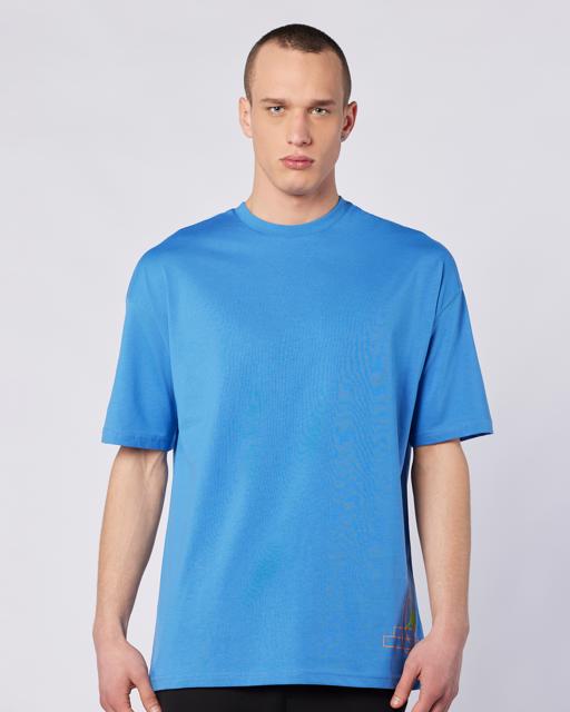 Mavi Fortes Tee Erkek Mavi Comfort Fit Tişört - KAPPA® Türkiye