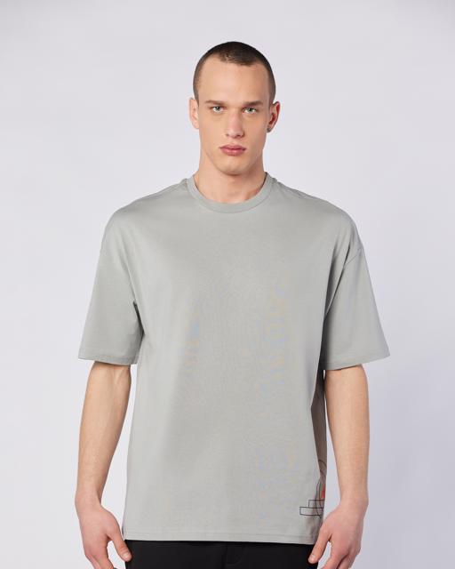 Gri Fortes Tee Erkek Gri Comfort Fit Tişört - KAPPA® Türkiye