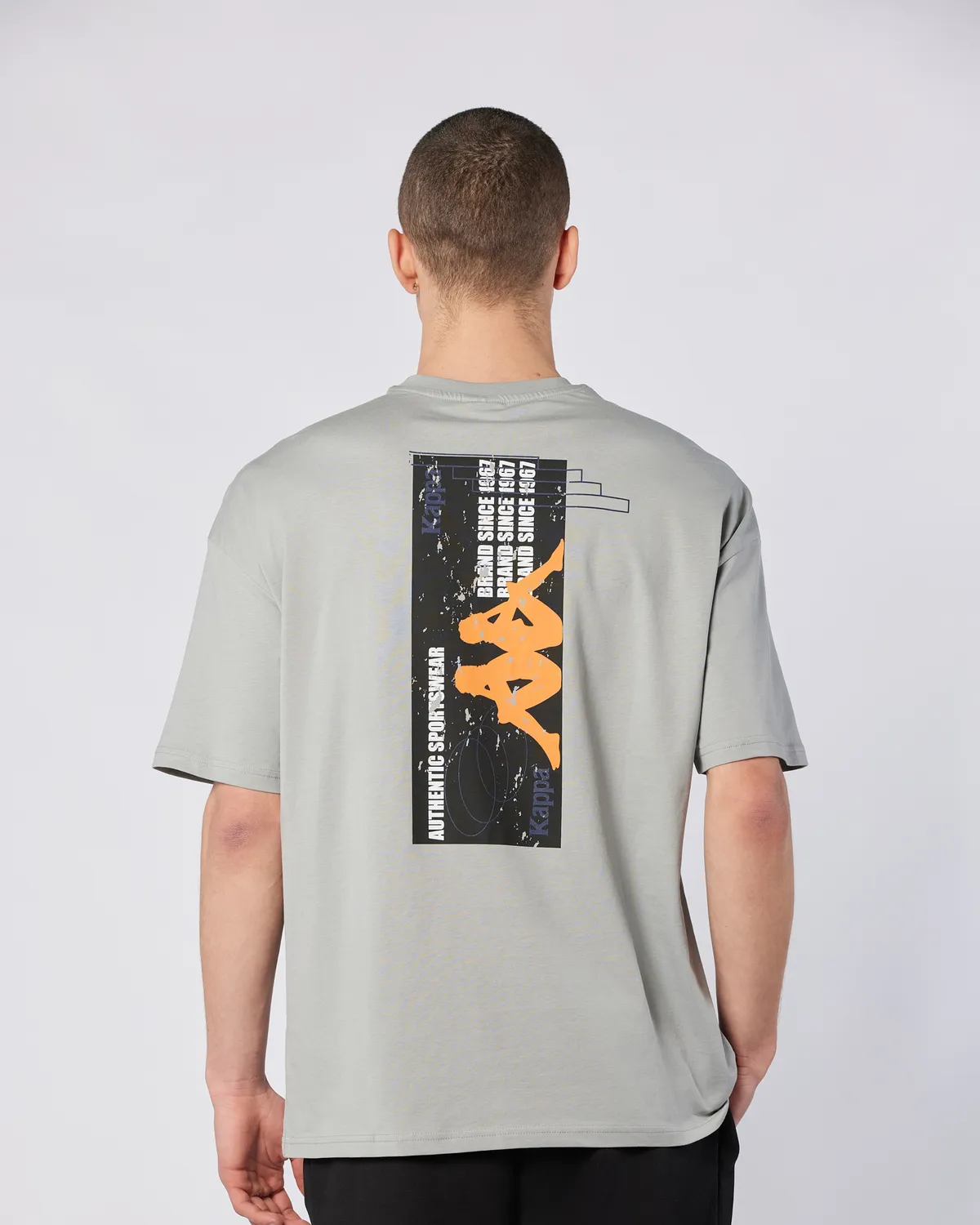 Gri Fortes Tee Erkek Gri Comfort Fit Tişört