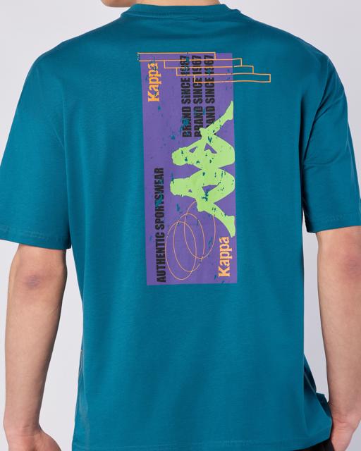 Mavi Fortes Tee Erkek Petrol Mavisi Comfort Fit Tişört - KAPPA® Türkiye