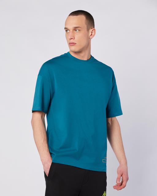 Mavi Fortes Tee Erkek Petrol Mavisi Comfort Fit Tişört - KAPPA® Türkiye