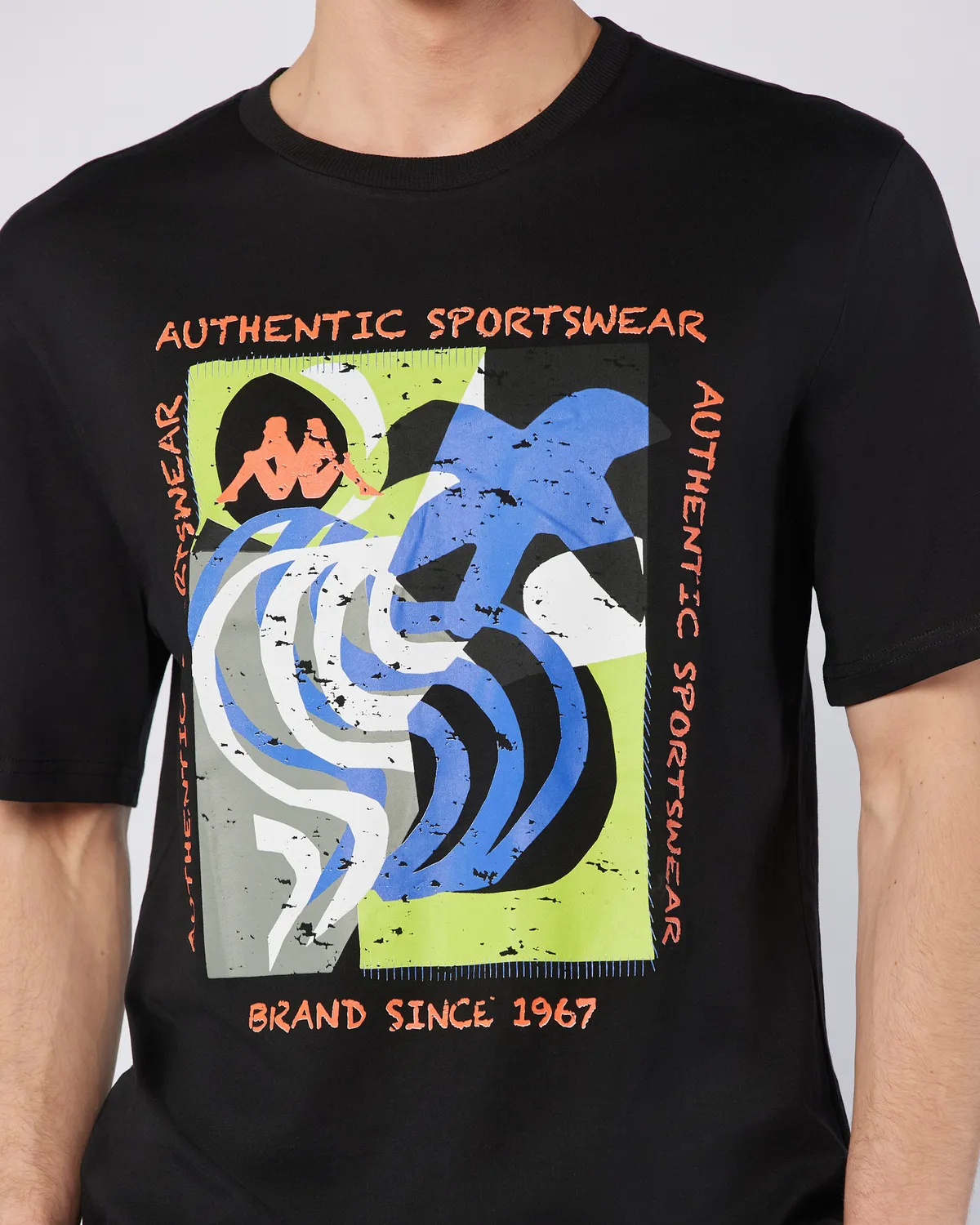 Siyah Hibbs Tee Erkek Siyah Comfort Fit Tişört