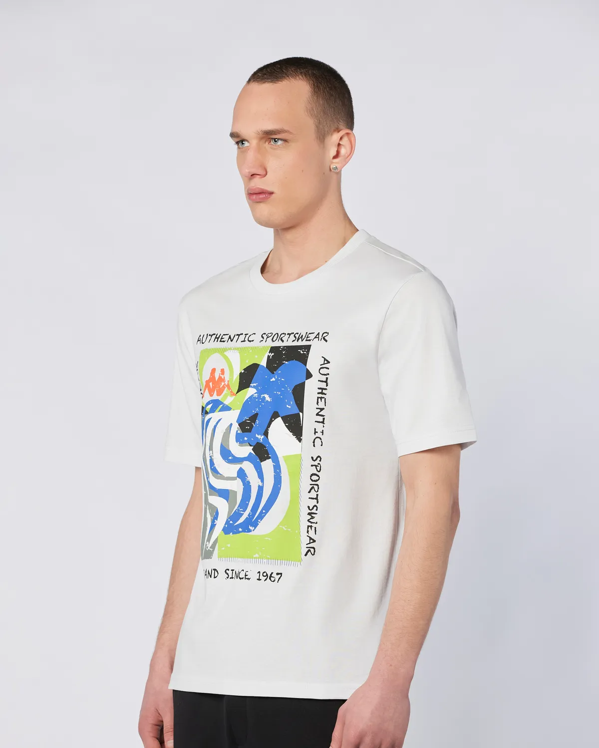 Gri Hibbs Tee Erkek Gri Comfort Fit Tişört