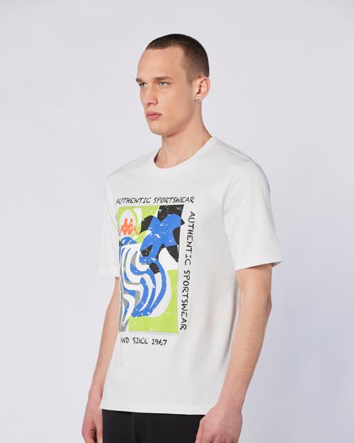 Gri Hibbs Tee Erkek Gri Comfort Fit Tişört - KAPPA® Türkiye