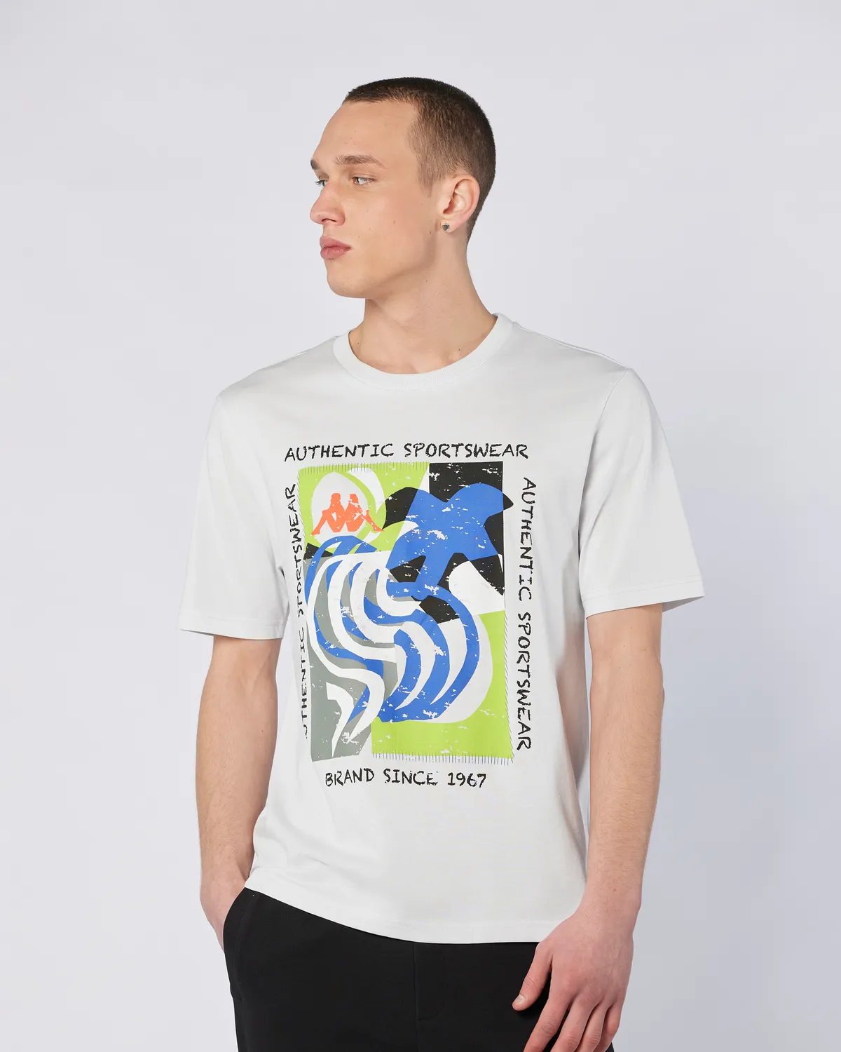 Gri Hibbs Tee Erkek Gri Comfort Fit Tişört