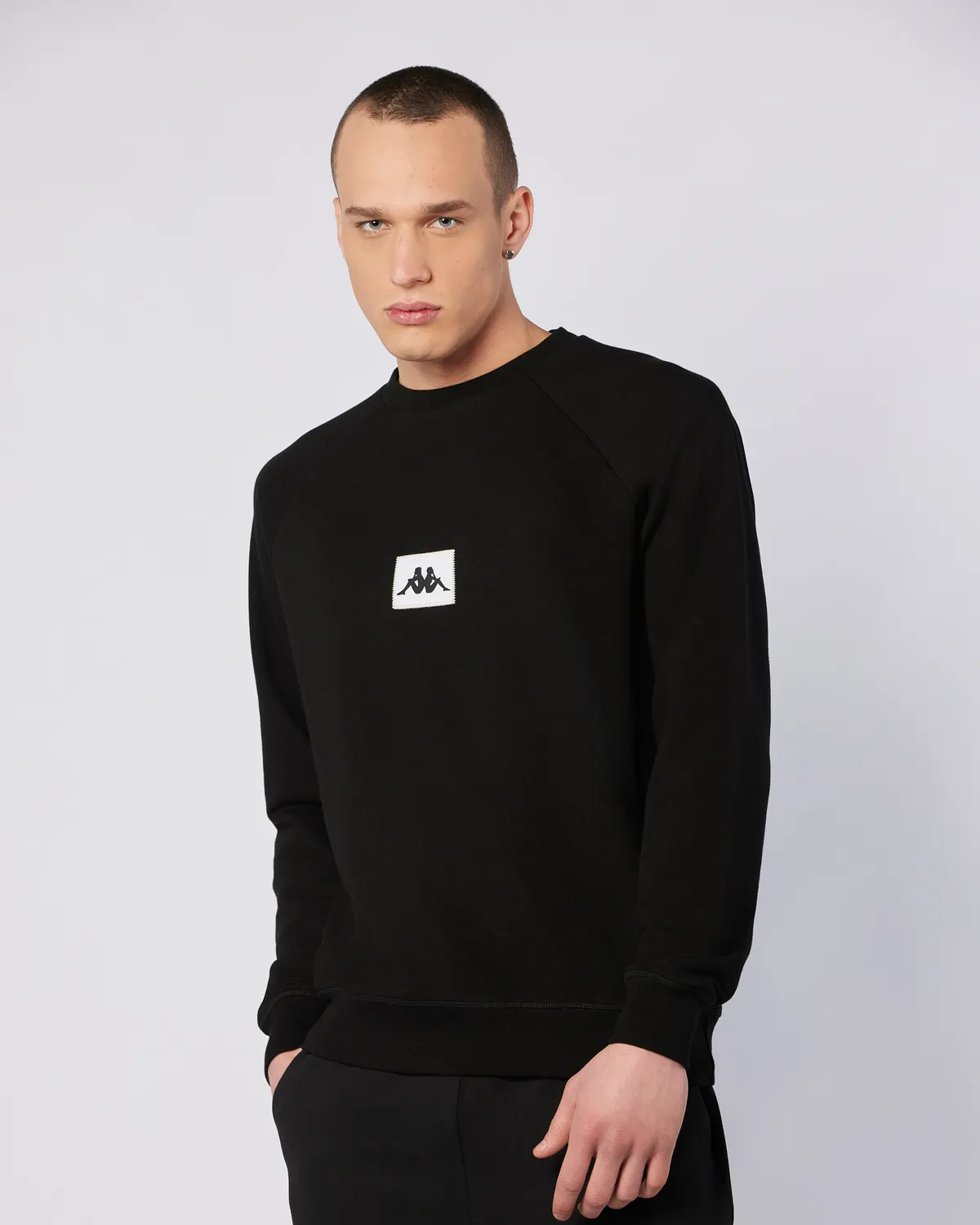 Siyah Jorde Erkek Siyah Regular Fit Sweatshirt