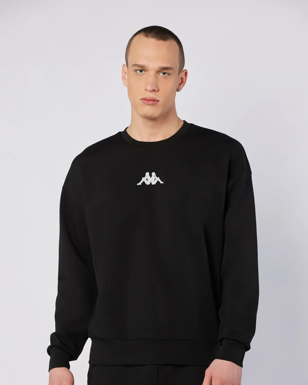 Siyah Jose Sweatshirt Erkek Siyah Regular Fit Sweatshirt