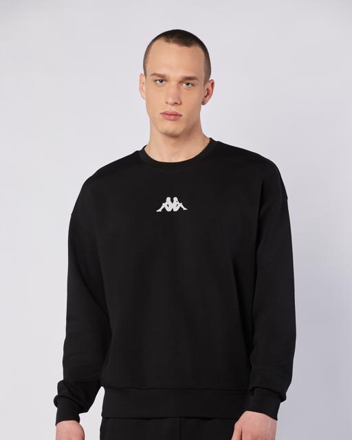 Siyah Jose Sweatshirt Erkek Siyah Regular Fit Sweatshirt - KAPPA® Türkiye