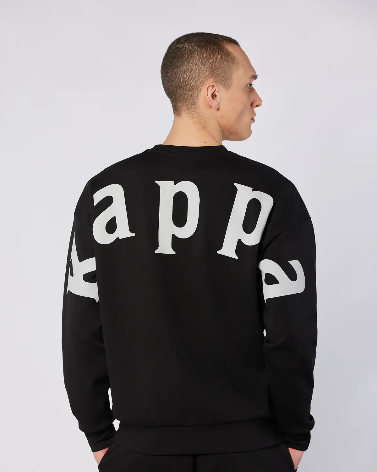 Siyah Jose Sweatshirt Erkek Siyah Regular Fit Sweatshirt