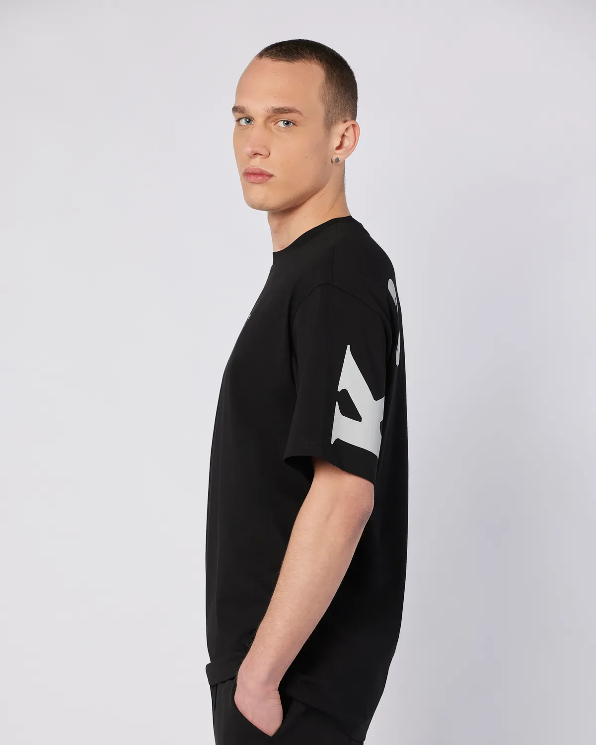 Siyah Jose Tee Erkek Siyah Regular Fit Tişört