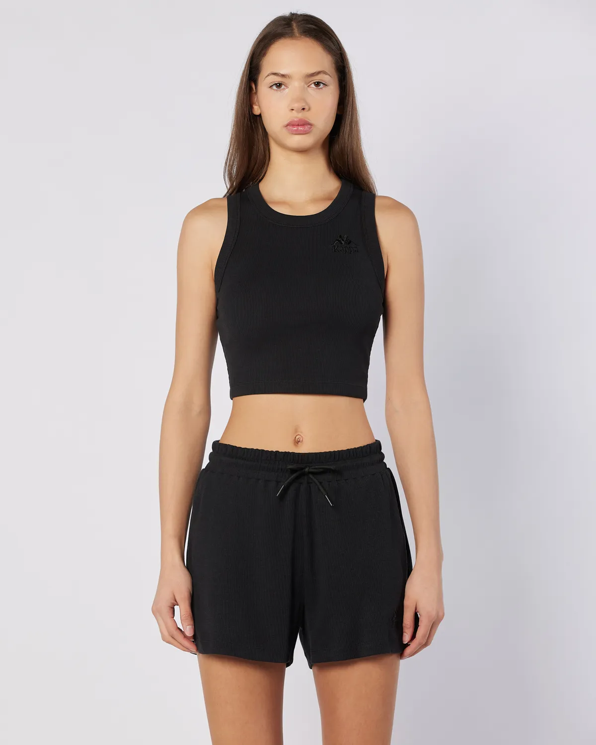 Siyah Leda Tank Kadın Siyah Regular Fit Atlet