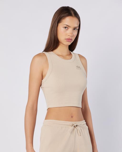 Bej Leda Tank Kadın Bej Regular Fit Atlet - KAPPA® Türkiye