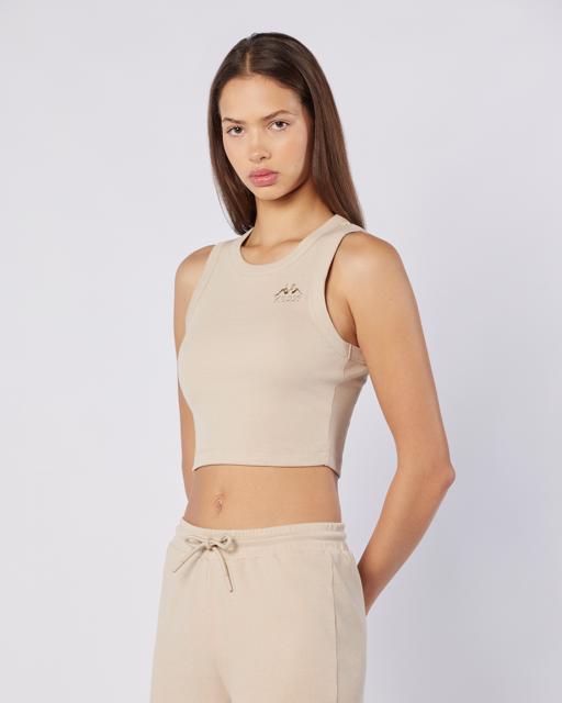 Bej Leda Tank Kadın Bej Regular Fit Atlet - KAPPA® Türkiye