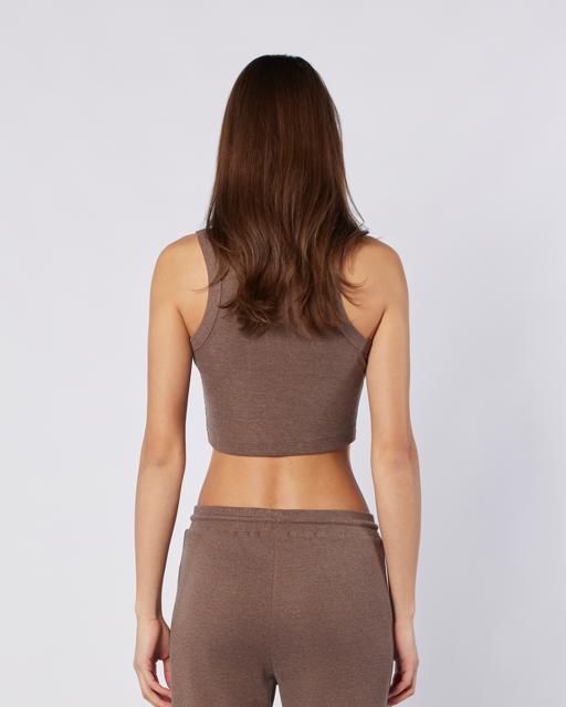 Kahverengi Leda Tank Kadın Kahverengi Regular Fit Atlet - KAPPA® Türkiye