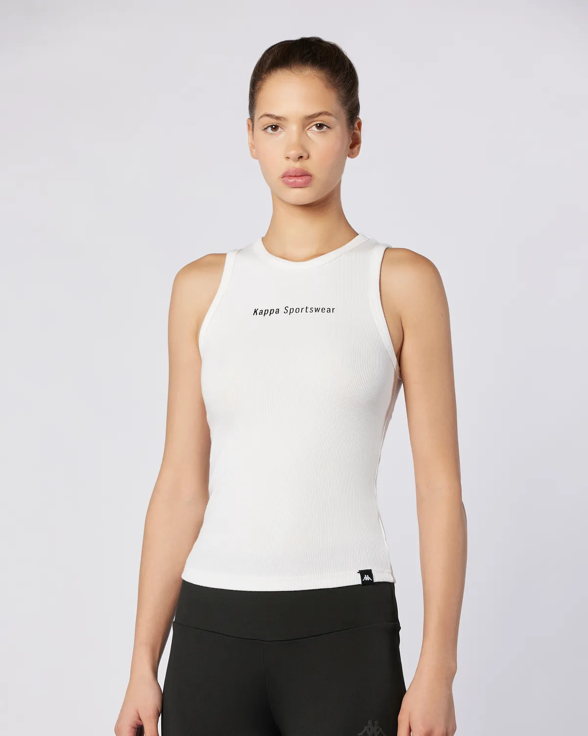 Beyaz Starys Ribana Atlet Kadın Beyaz Regular Fit Atlet