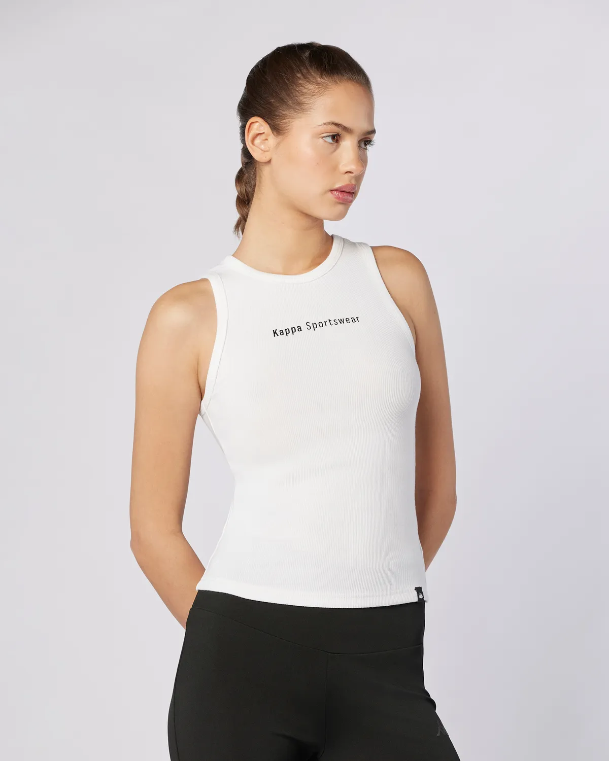 Beyaz Starys Ribana Atlet Kadın Beyaz Regular Fit Atlet