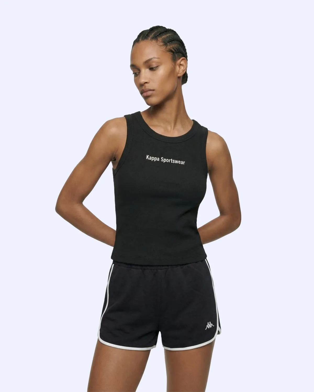 Siyah Starys Ribana Atlet Kadın Siyah Slim Atlet