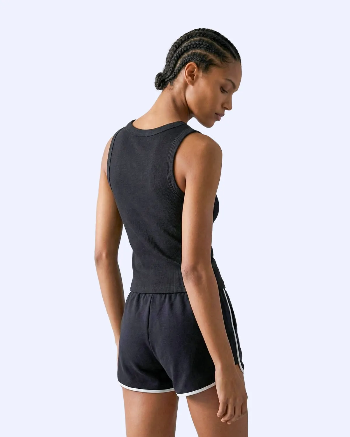 Siyah Starys Ribana Atlet Kadın Siyah Slim Atlet