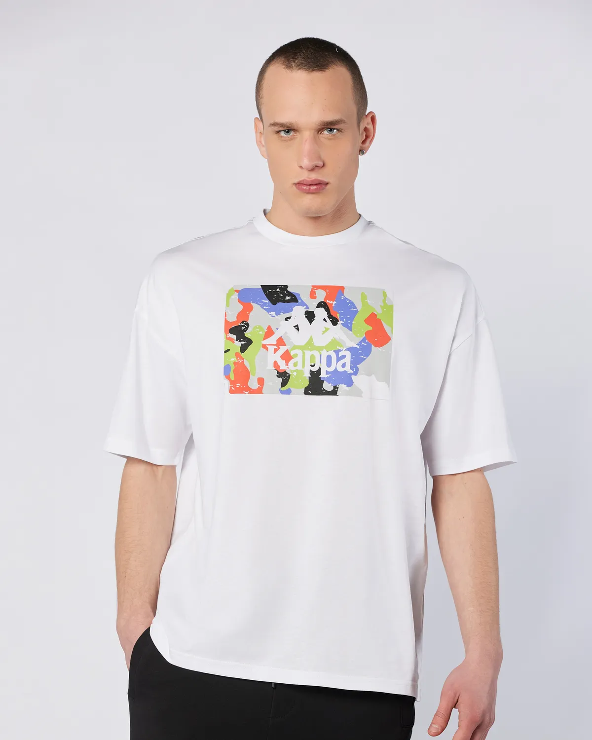 Beyaz Tarsty Tee Erkek Beyaz Comfort Fit Tişört