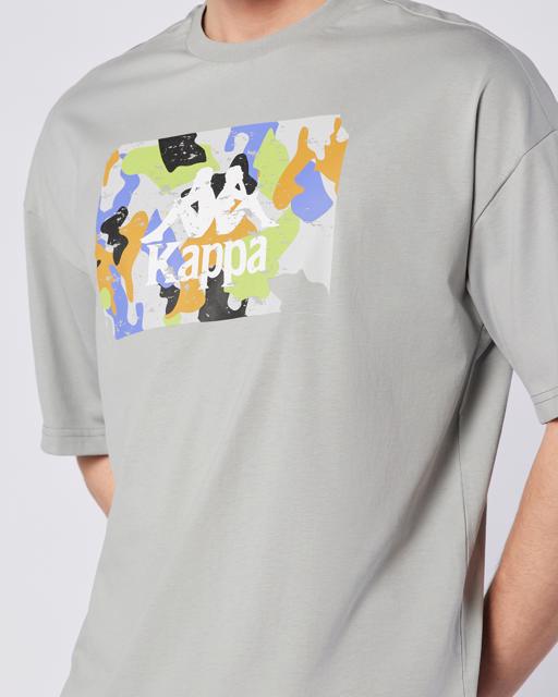 Gri Tarsty Tee Erkek Gri Comfort Fit Tişört - KAPPA® Türkiye