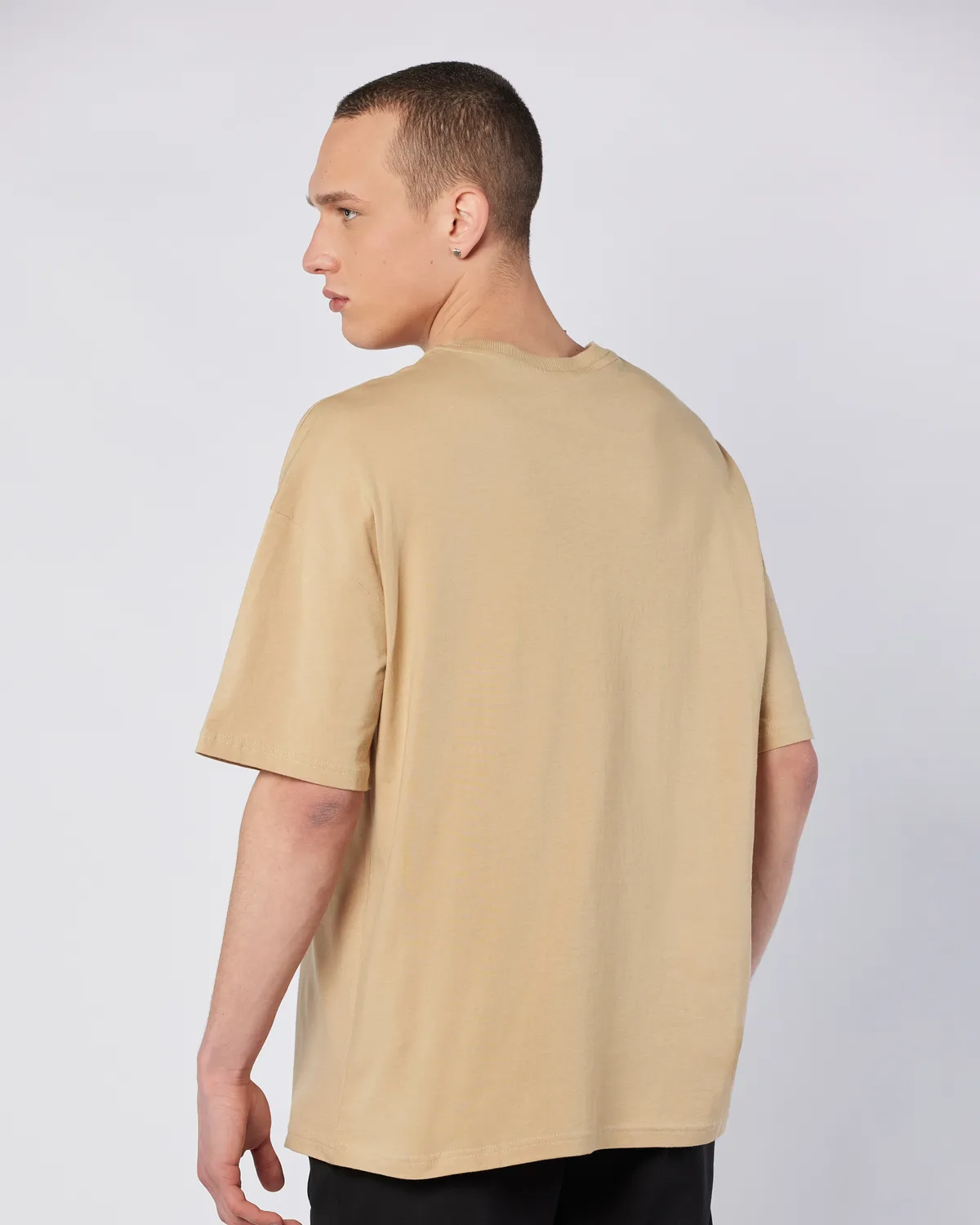 Bej Tarsty Tee Erkek Bej Comfort Fit Tişört