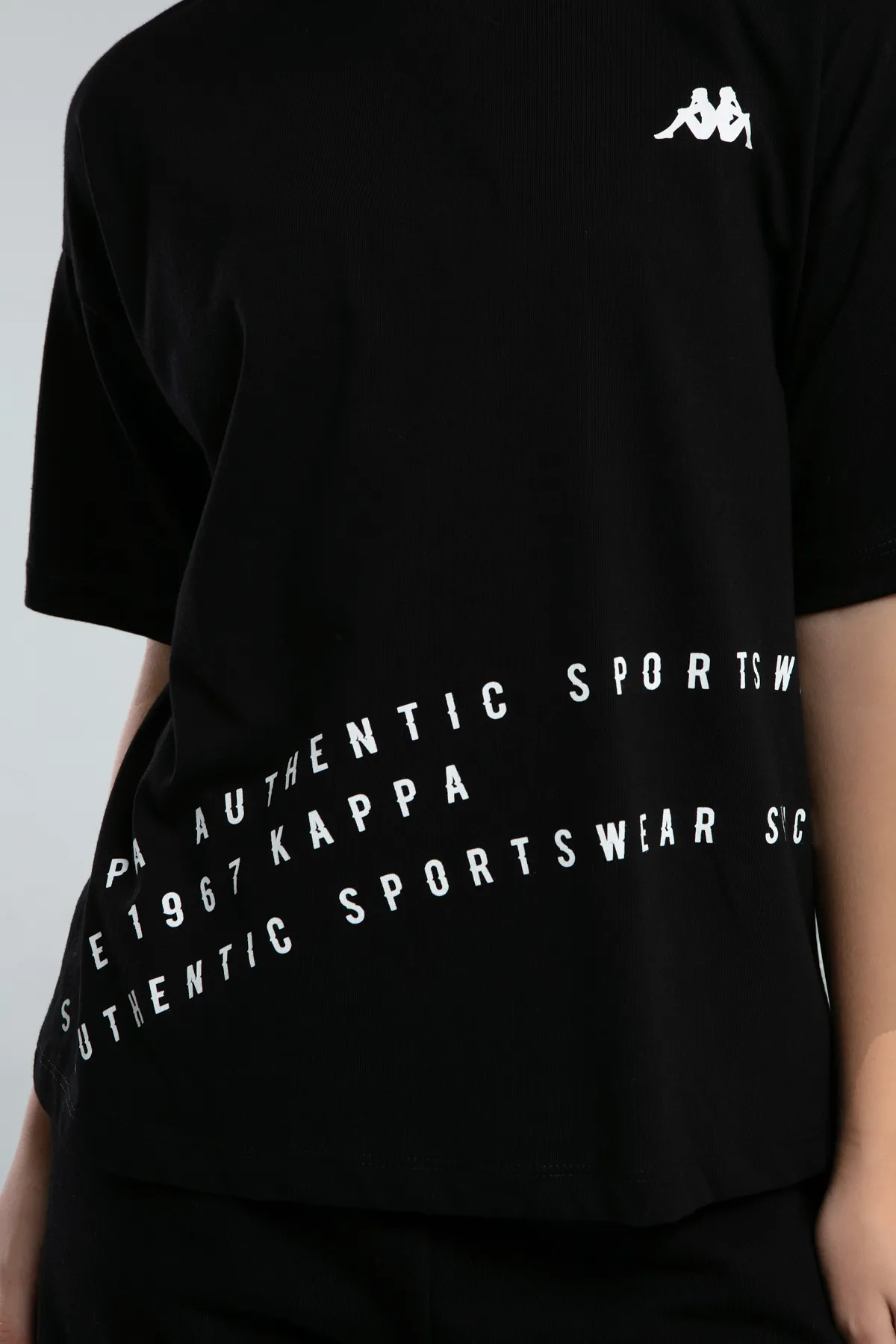 Siyah Authentic Kaley Kız Çocuk Siyah Regular Fit Tişört