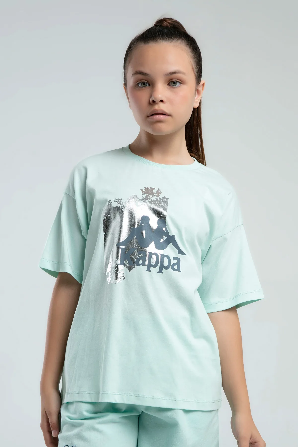 Yeşil Authentic Kali Kız Çocuk Yeşil Regular Fit Tişört