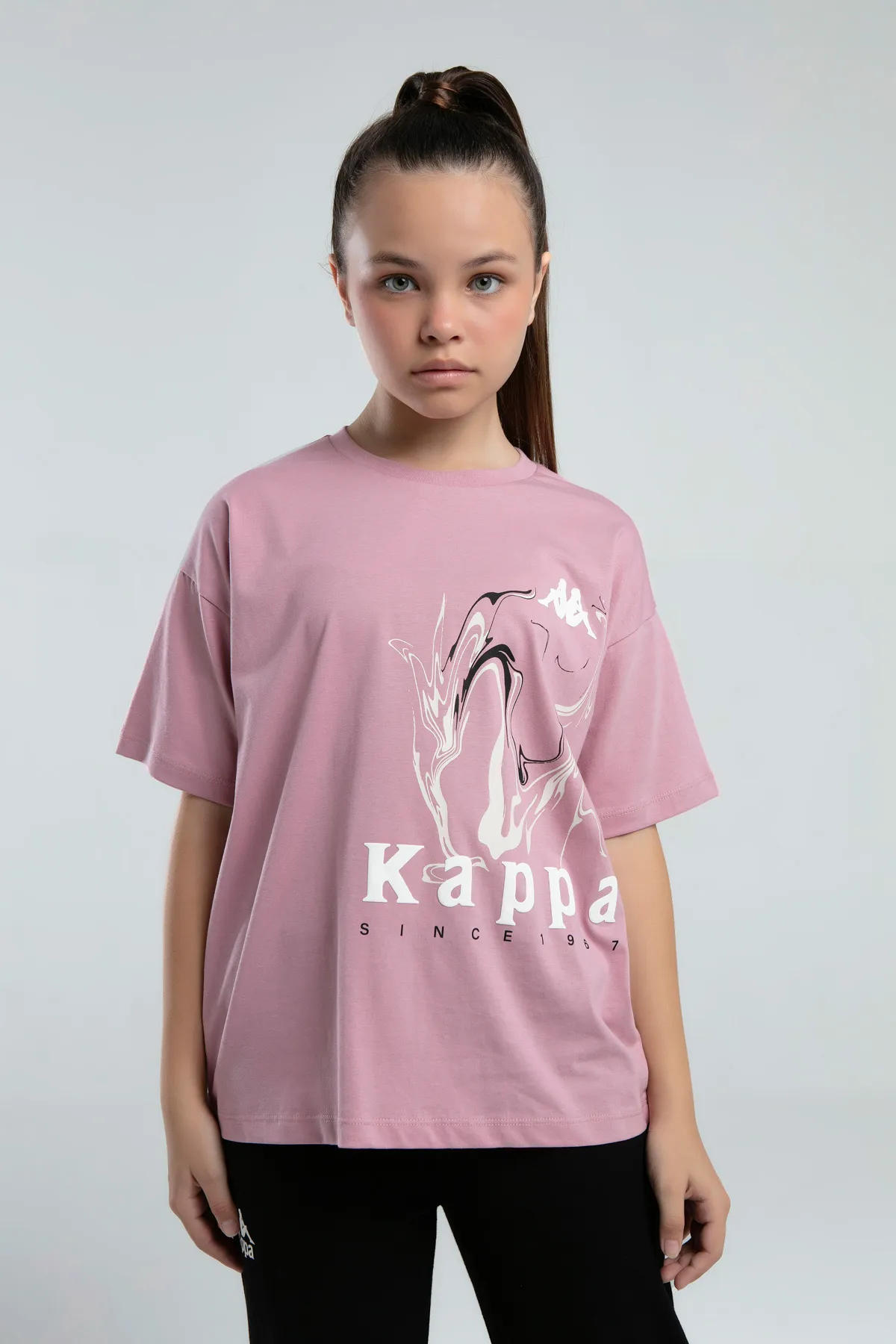 Mor Authentic Kaitlin Kız Çocuk Lila Regular Fit Tişört