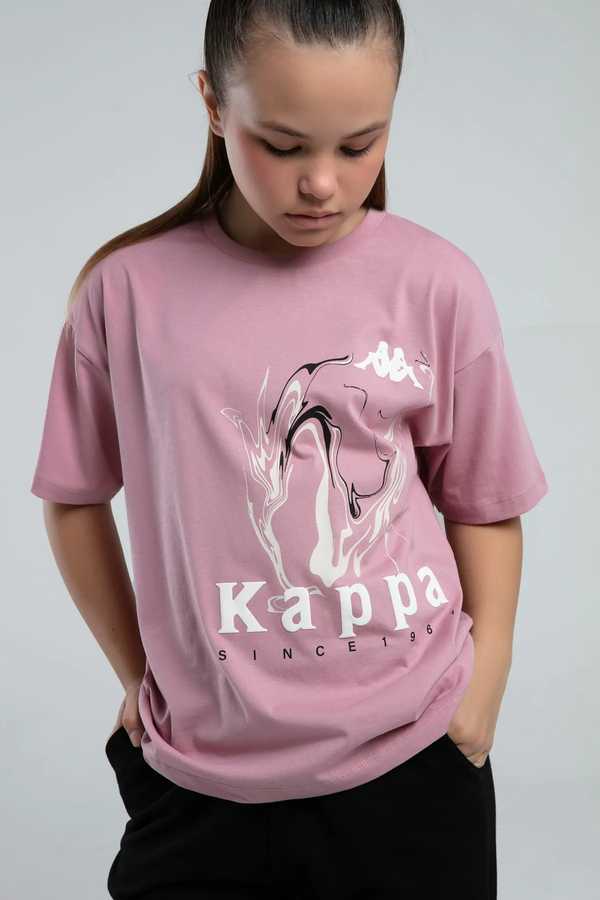 Mor Authentic Kaitlin Kız Çocuk Lila Regular Fit Tişört