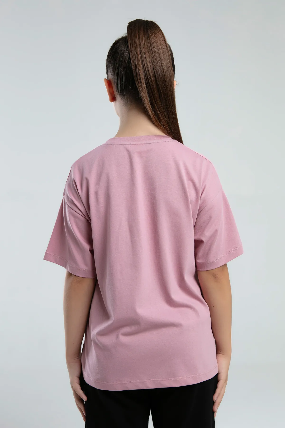 Mor Authentic Kaitlin Kız Çocuk Lila Regular Fit Tişört