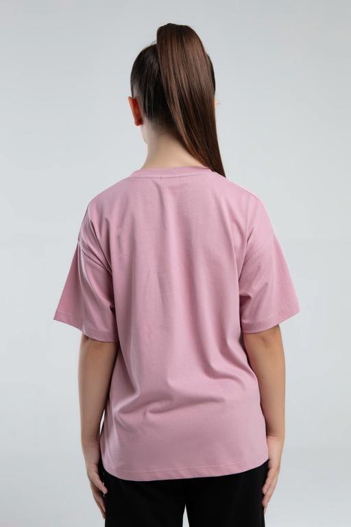 Mor Authentic Kaitlin Kız Çocuk Lila Regular Fit Tişört - KAPPA® Türkiye