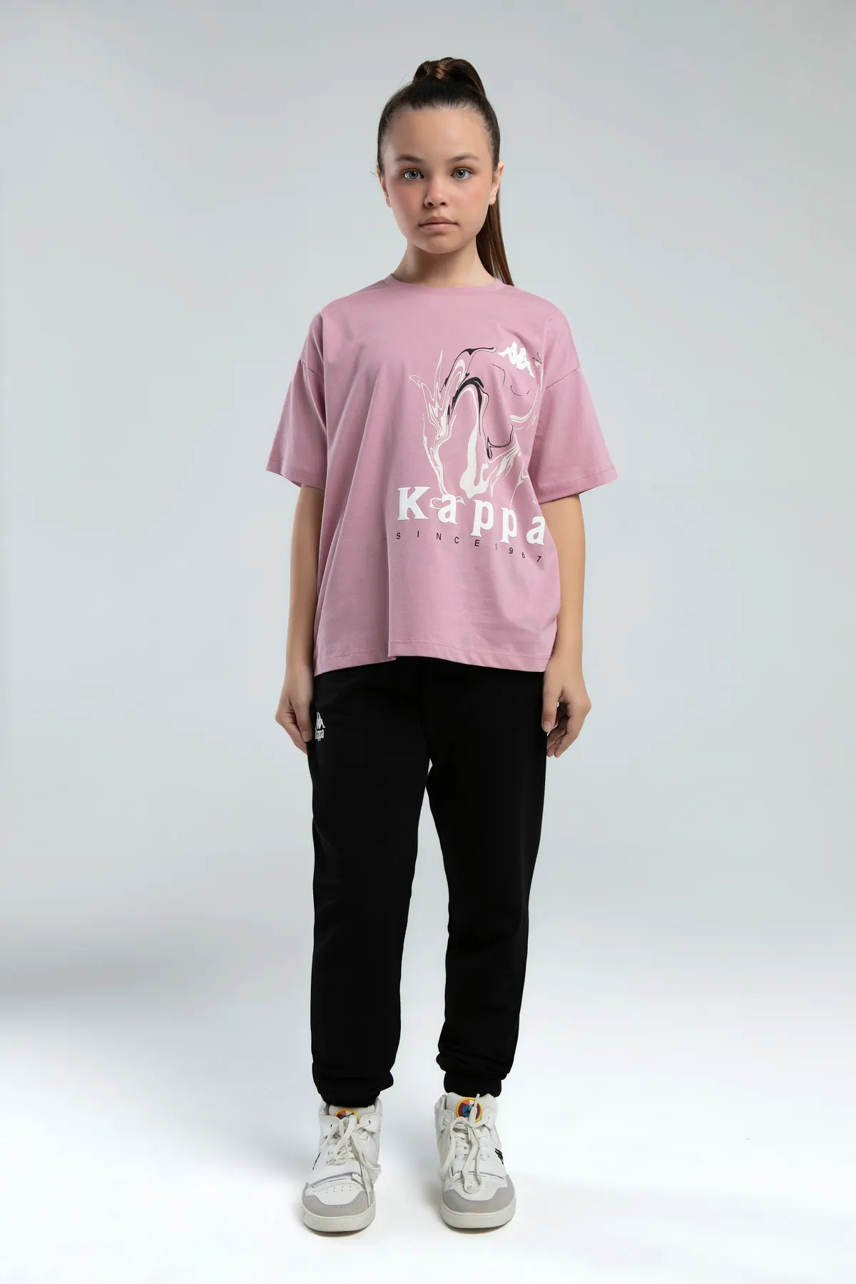 Mor Authentic Kaitlin Kız Çocuk Lila Regular Fit Tişört