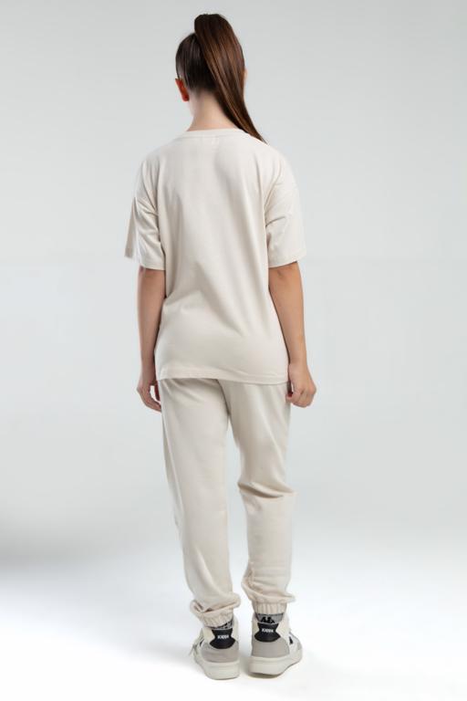 Bej Authentic Kaitlin Kız Çocuk Bej Regular Fit Tişört - KAPPA® Türkiye