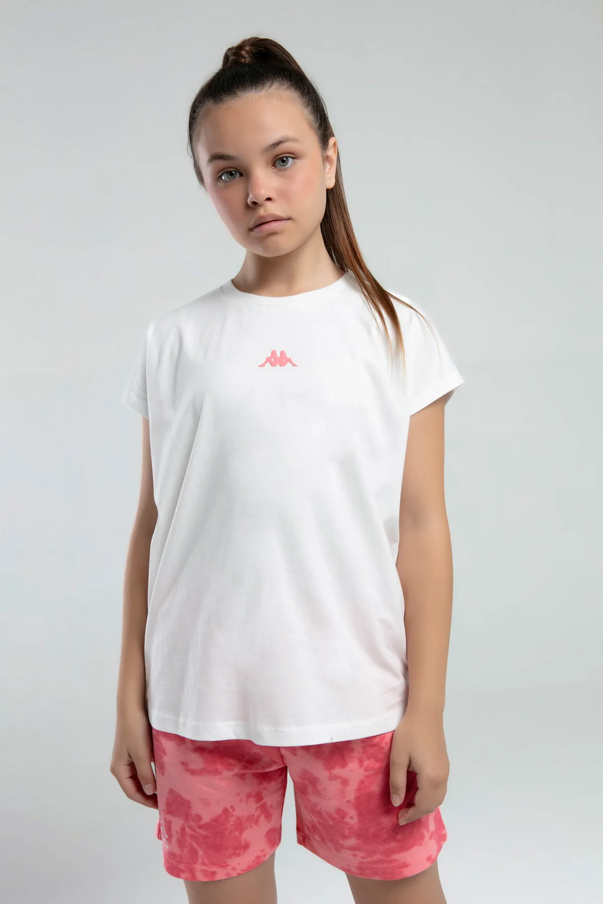 Beyaz Authentic Kailyn Kız Çocuk Beyaz Regular Fit Tişört