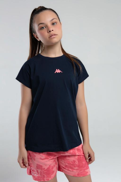 Mavi Authentic Kailyn Kız Çocuk Lacivert Regular Fit Tişört - KAPPA® Türkiye
