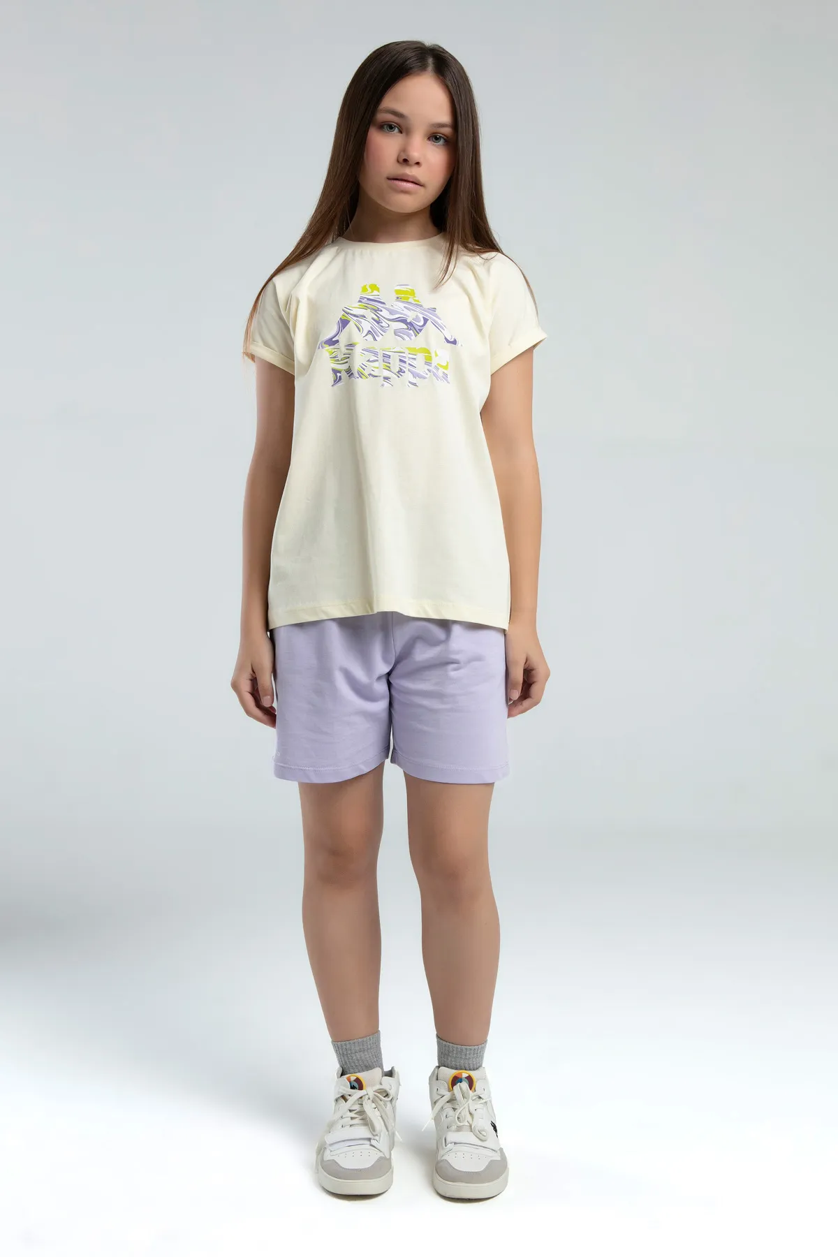 Sarı Authentic Kaelyn Kız Çocuk Sarı Regular Fit Tişört