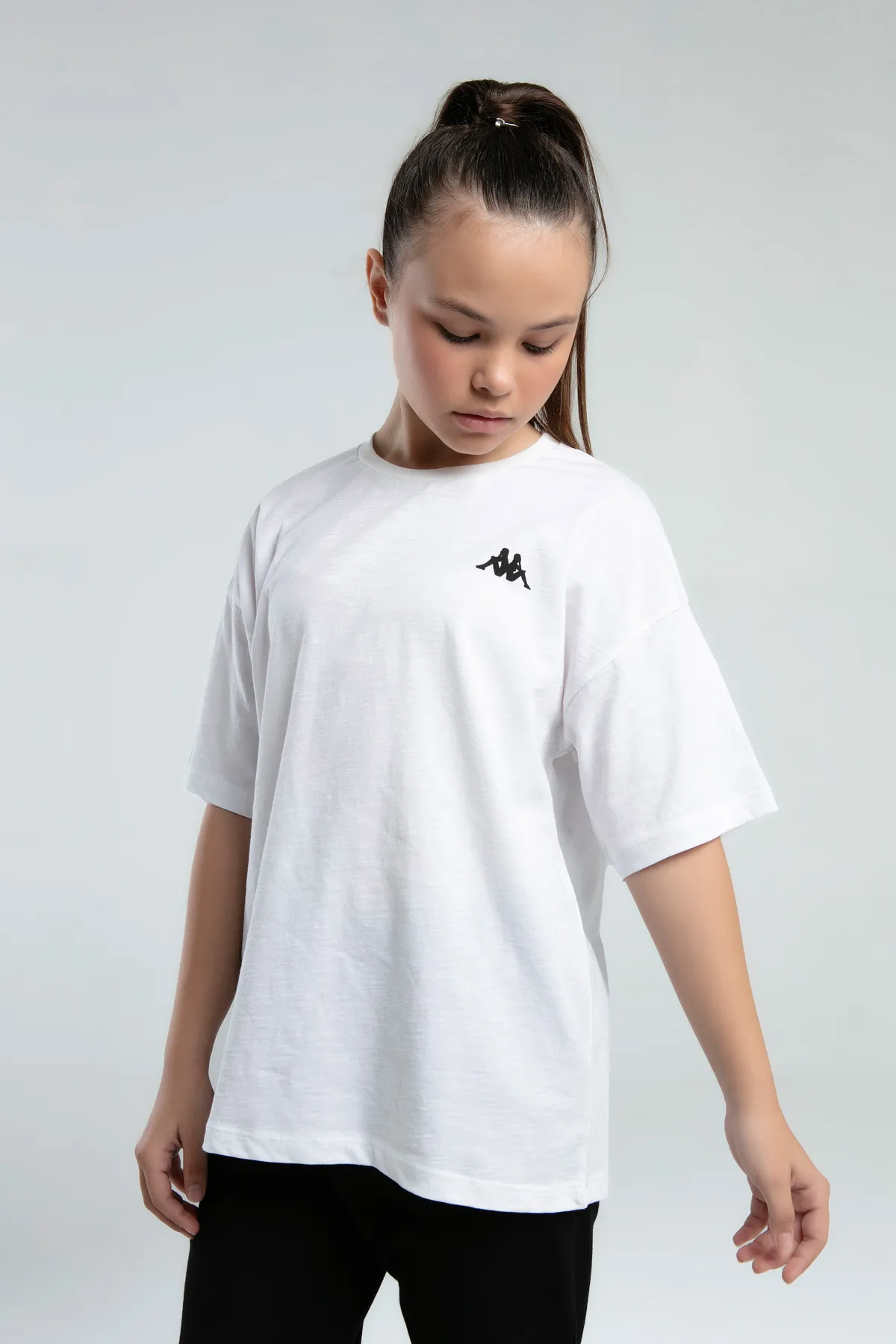 Beyaz Authentic Kaitlyn Kız Çocuk Beyaz Regular Fit Tişört