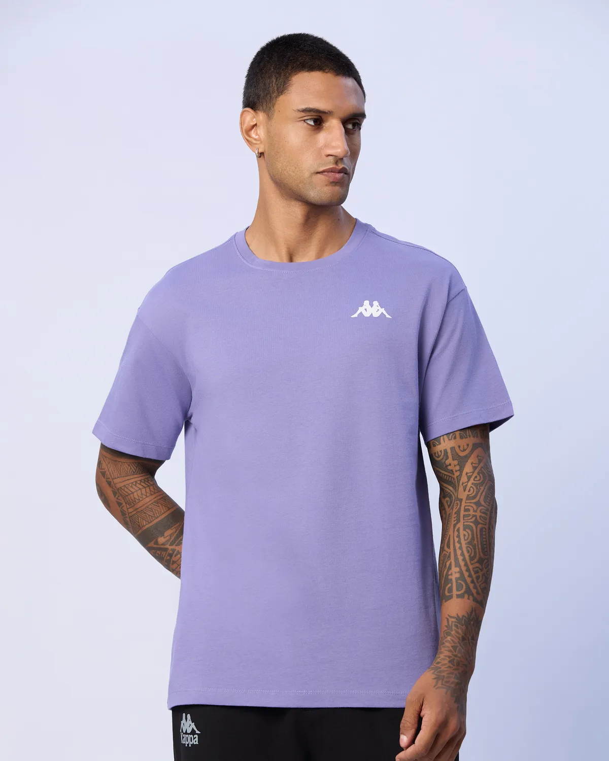 Mor Brix Erkek Lila Regular Fit Tişört