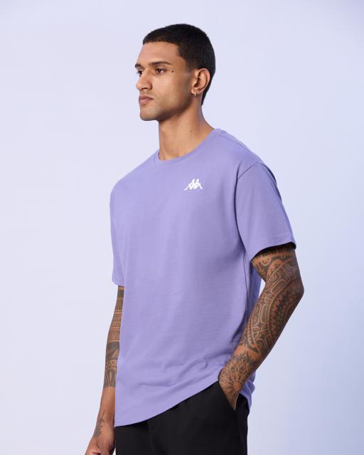 Mor Brix Erkek Lila Regular Fit Tişört - KAPPA® Türkiye